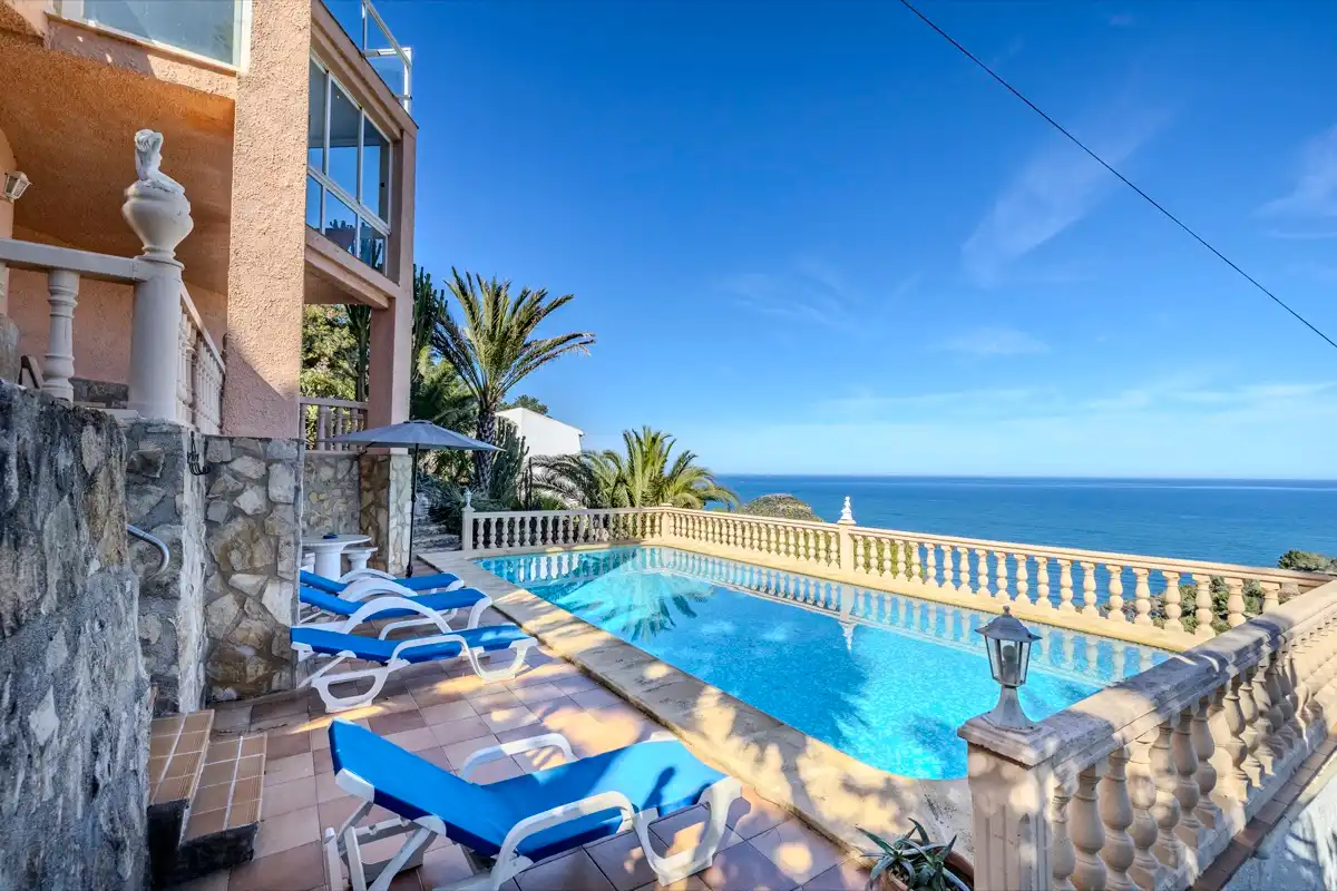 Exterior view of Houses for sale in Jávea / Xàbia  with Air Conditioner, Heating and Private garden