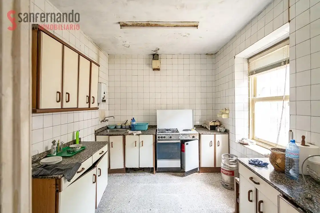 Cocina de Finca rústica en venta en Corvera de Toranzo con Jardín privado, Terraza y Trastero