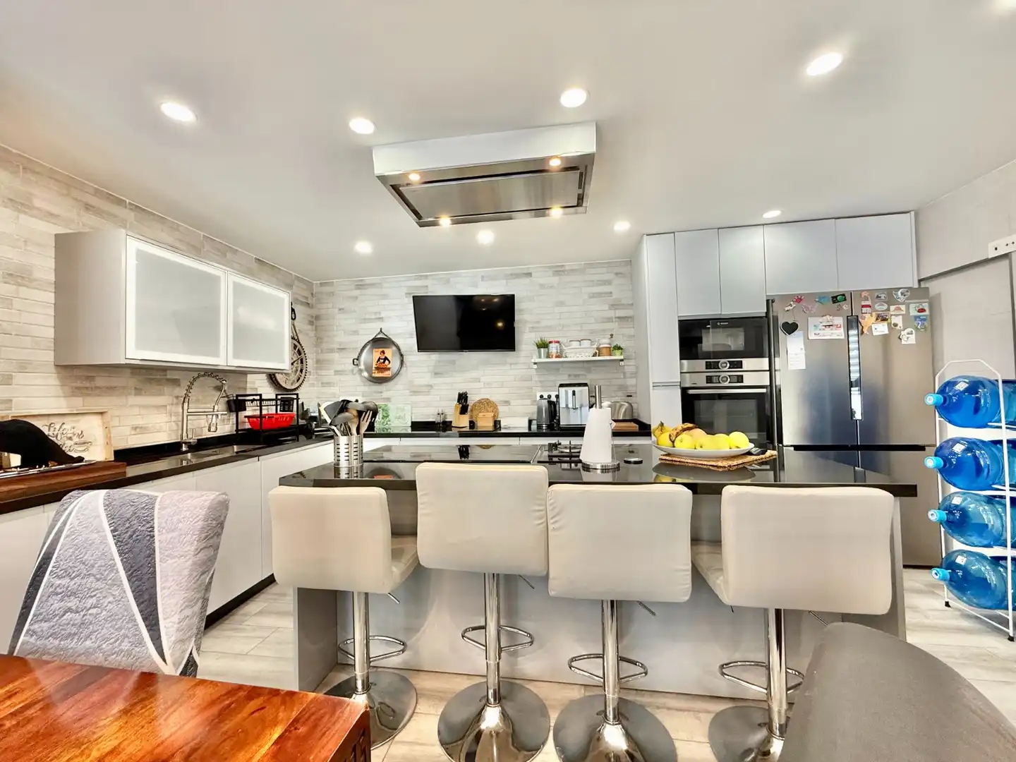 Cocina de Casa o chalet en venta en San Pedro del Pinatar con Aire acondicionado, Jardín privado y Terraza