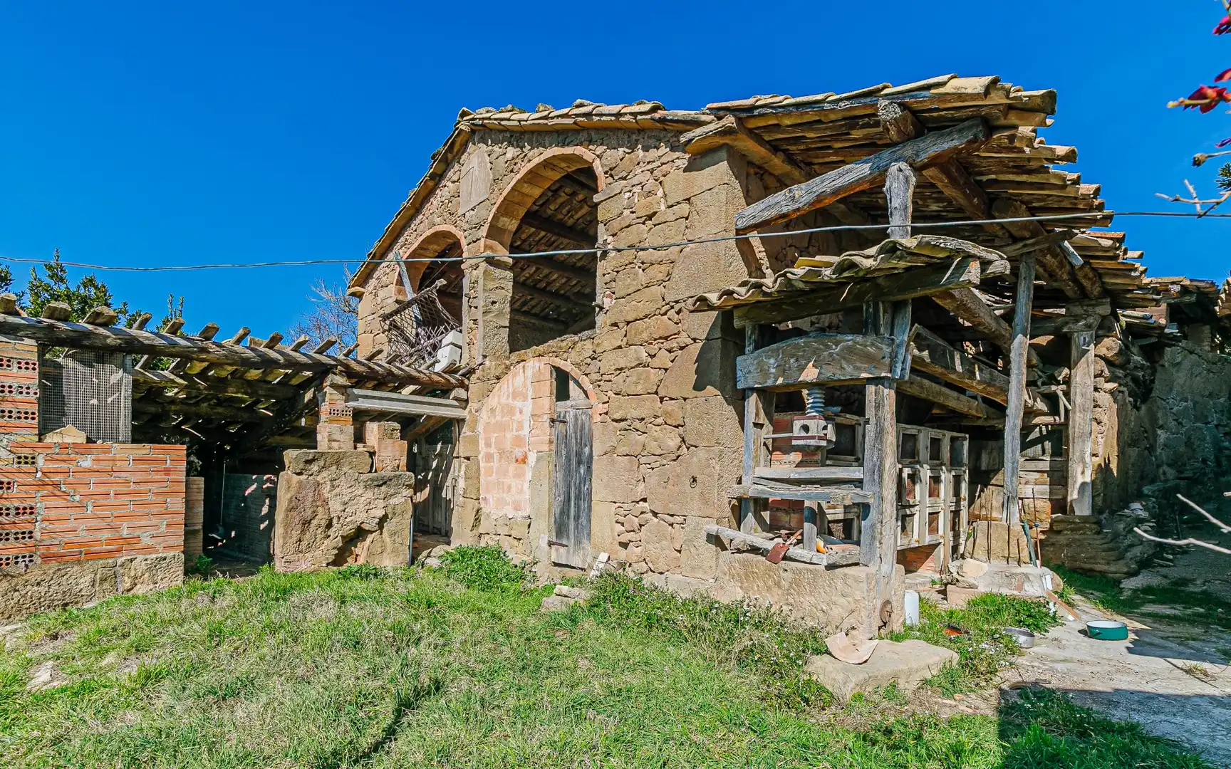 Vista exterior de Finca rústica en venta en Navès con Calefacción, Jardín privado y Terraza