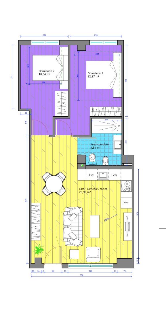 Piso en venta en Salamanca Capital con Aire acondicionado y Amueblado