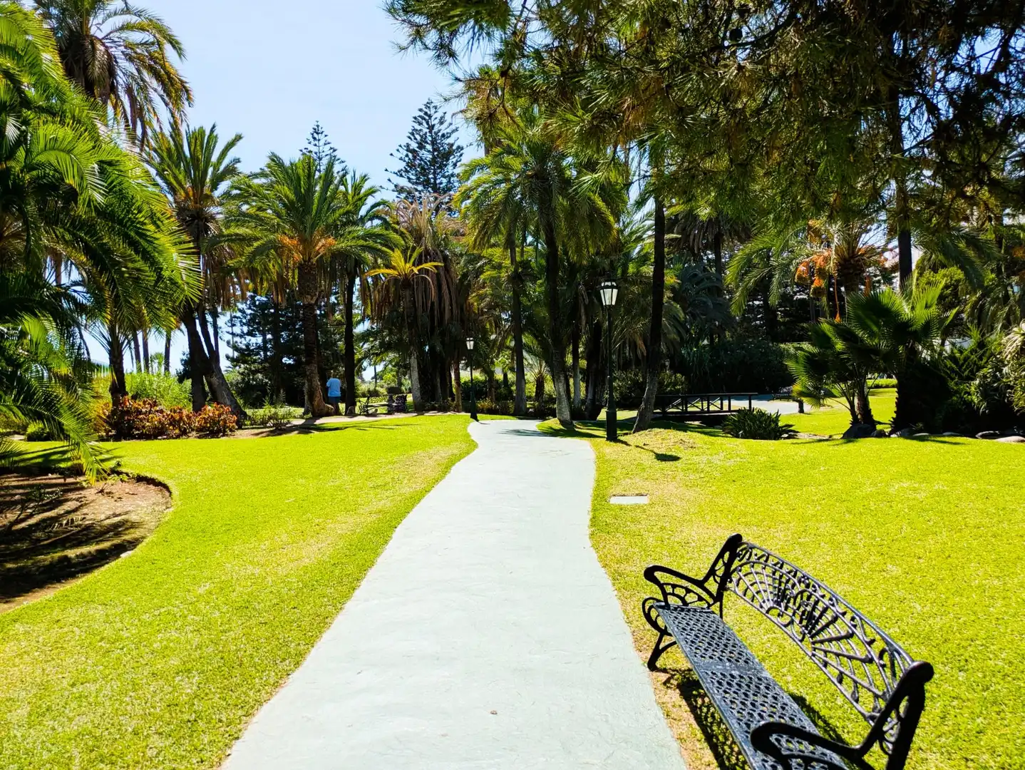 Garden of Flat for sale in Marbella  with Air Conditioner, Heating and Private garden