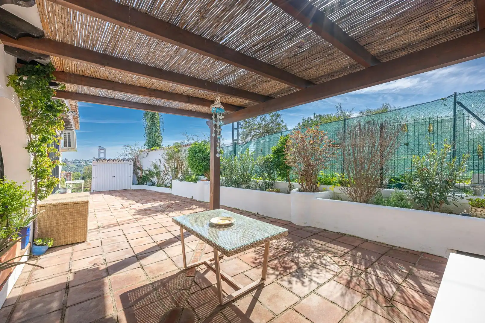Terrassa de Casa o xalet en venda en Mijas amb Aire condicionat, Calefacció i Jardí privat