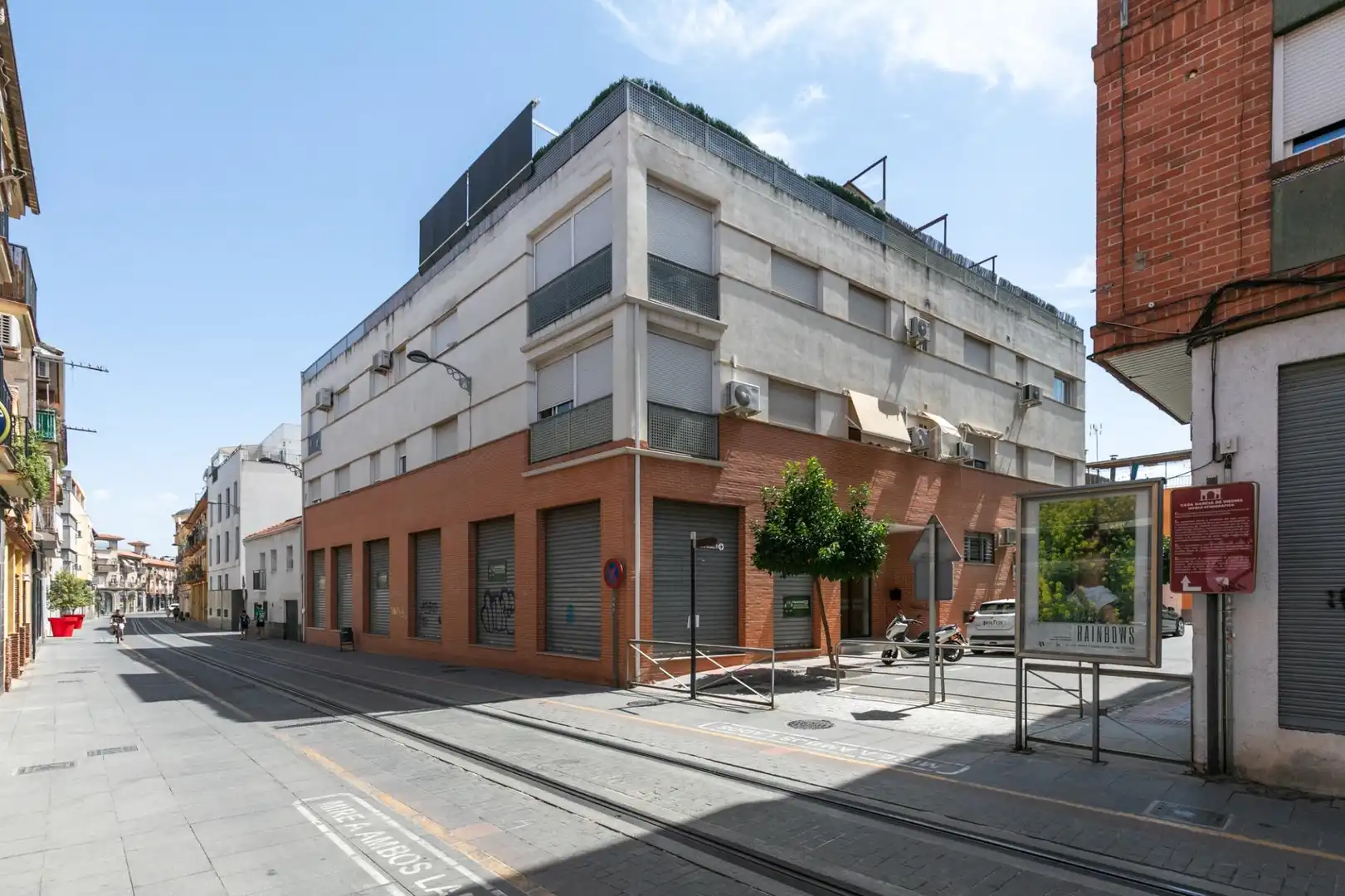 Exterior view of Flat for sale in Armilla  with Air Conditioner, Heating and Storage room
