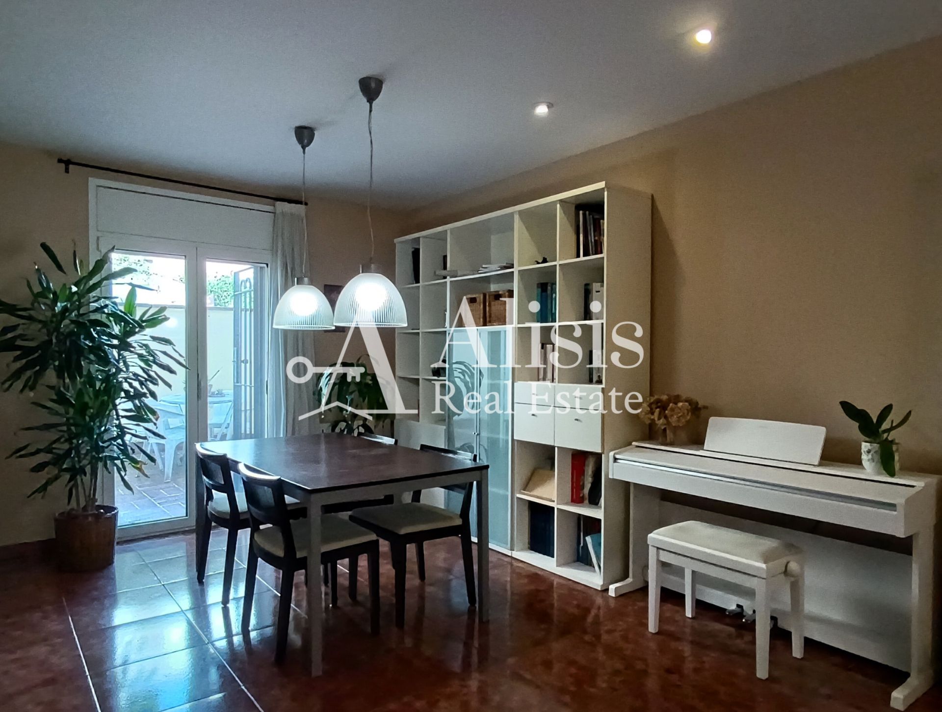 Dining room of Single-family semi-detached for sale in Cabrils  with Air Conditioner, Heating and Terrace