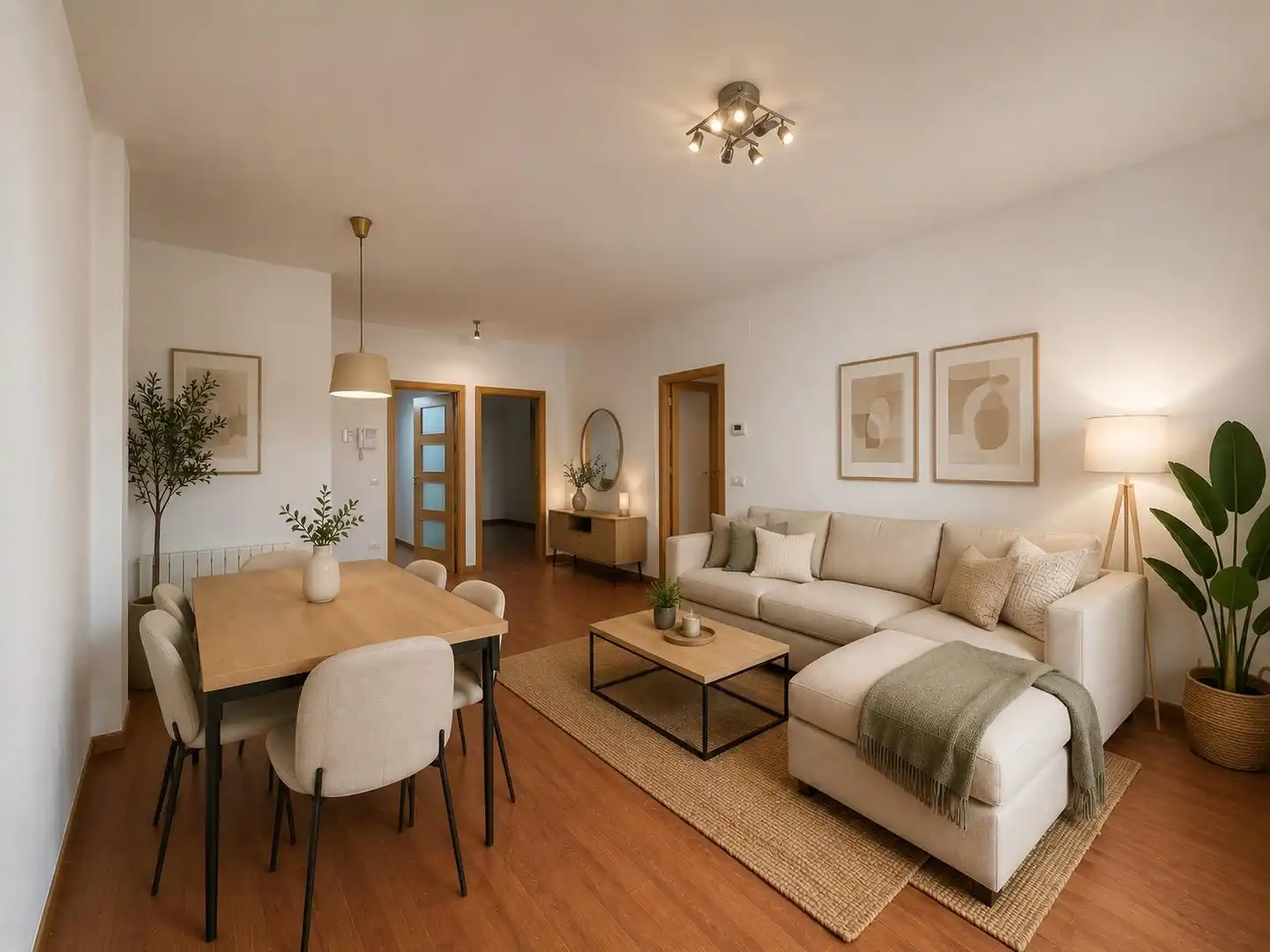 Sala de estar de Piso en venta en Castelló d'Empúries con Parquet y Trastero