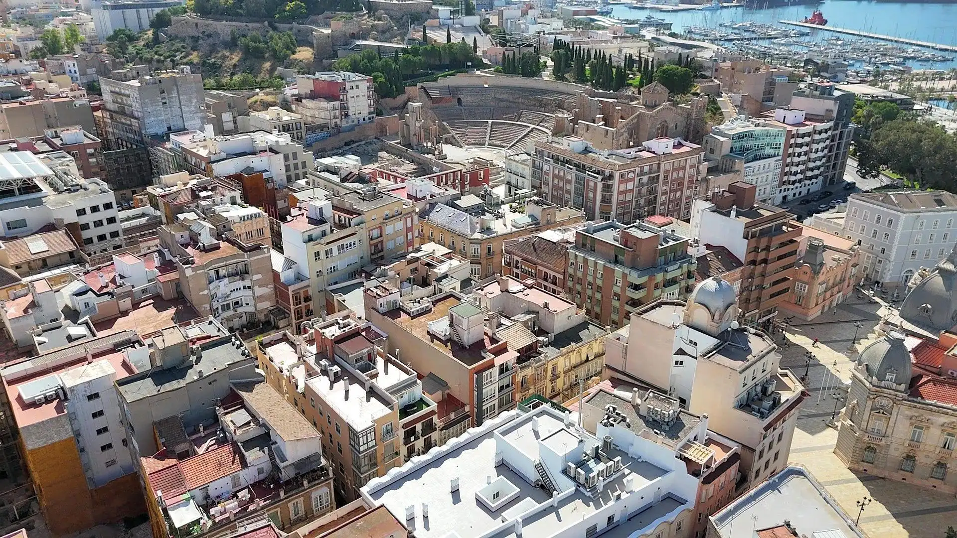 Vista exterior de Pis en venda en Cartagena amb Balcó