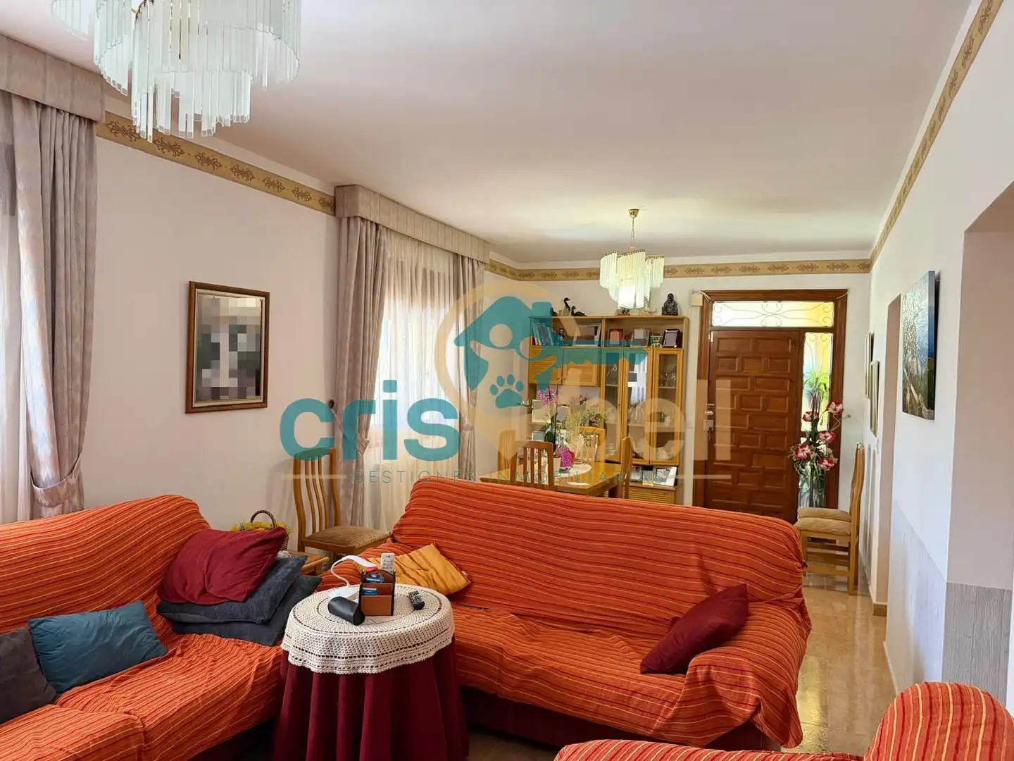 Sala de estar de Casa o chalet en venta en Lorca con Aire acondicionado, Calefacción y Jardín privado