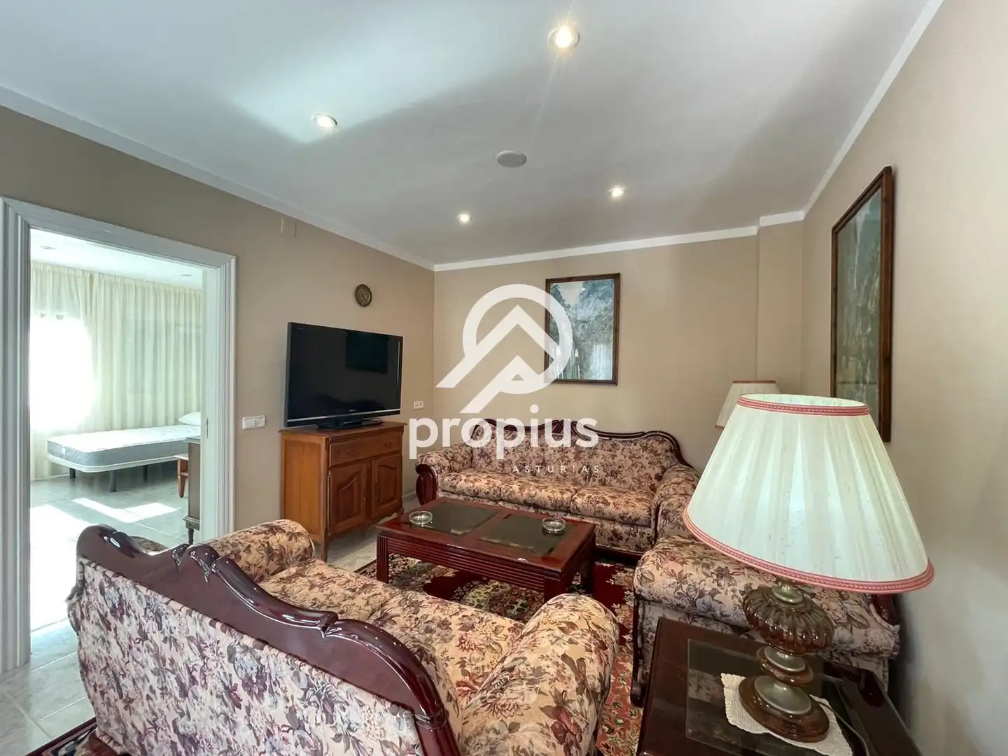 Living room of Houses for sale in Llanes  with Heating, Private garden and Terrace