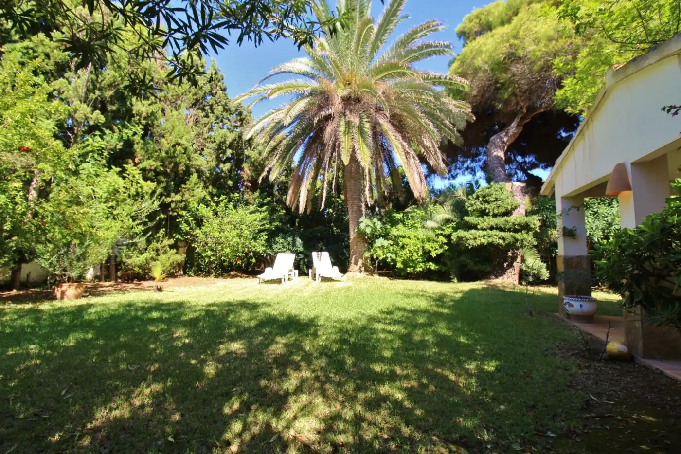 Jardín de Casa o chalet en venta en Moraira con Aire acondicionado, Calefacción y Jardín privado