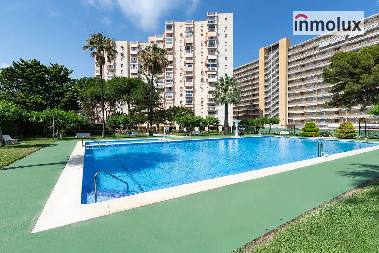 Piscina de Piso en venta en Alicante / Alacant con Aire acondicionado, Calefacción y Terraza