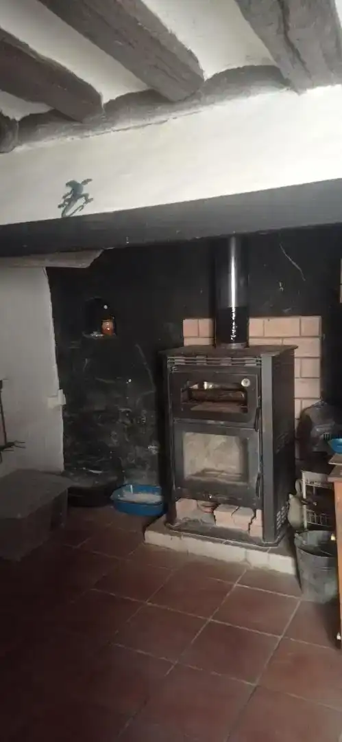 Cuina de Casa adosada en venda en Lupiñén-Ortilla amb Forn