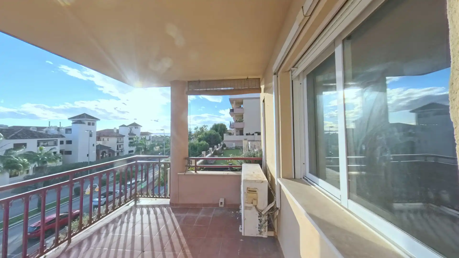 Terrasse von Wohnung zur Miete in Benalmádena mit Klimaanlage, Heizung und Terrasse