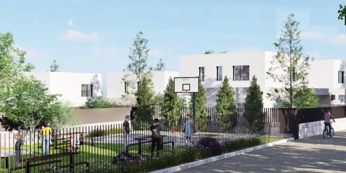 Vista exterior de Casa o chalet en venta en Vigo  con Calefacción, Jardín privado y Piscina
