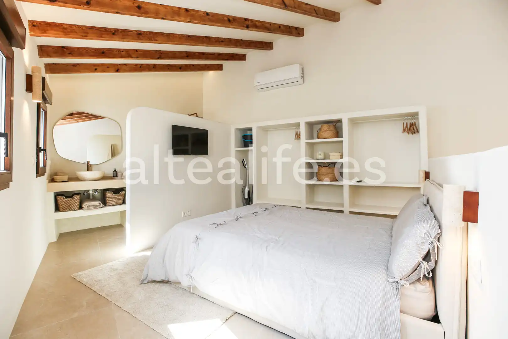 Habitación de Casa adosada en venta en Altea con Aire acondicionado