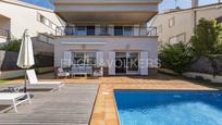 Exterior view of House or chalet for sale in Vilassar de Dalt  with Air Conditioner, Heating and Private garden
