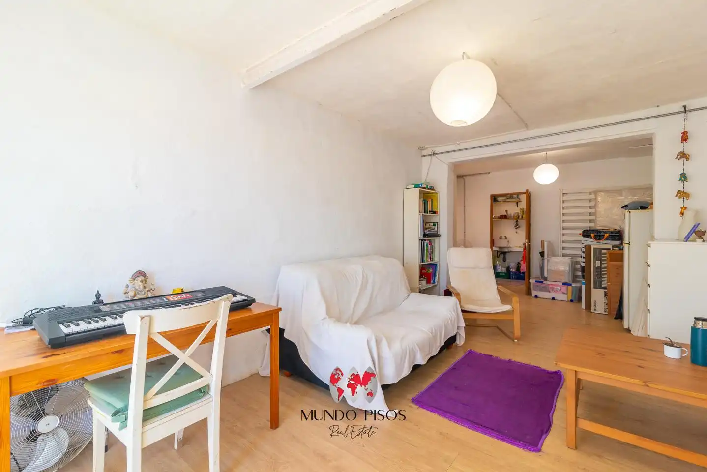 Wohnzimmer von Haus oder Chalet zum Verkauf in Sant Joan mit Parkett, Terrasse und Abstellraum