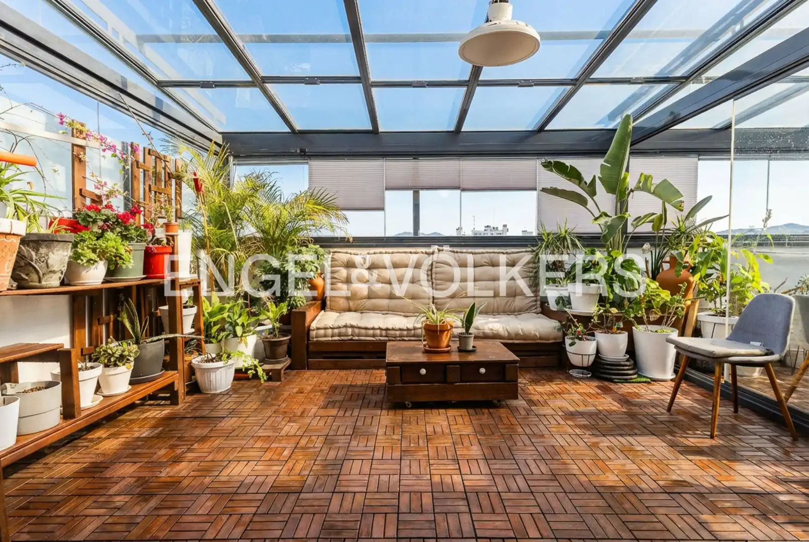 Terraza de Ático en venta en Sant Adrià de Besòs con Aire acondicionado, Calefacción y Parquet