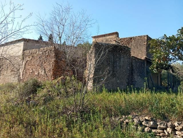 Vista exterior de Finca rústica en venda en Masdenverge amb Piscina