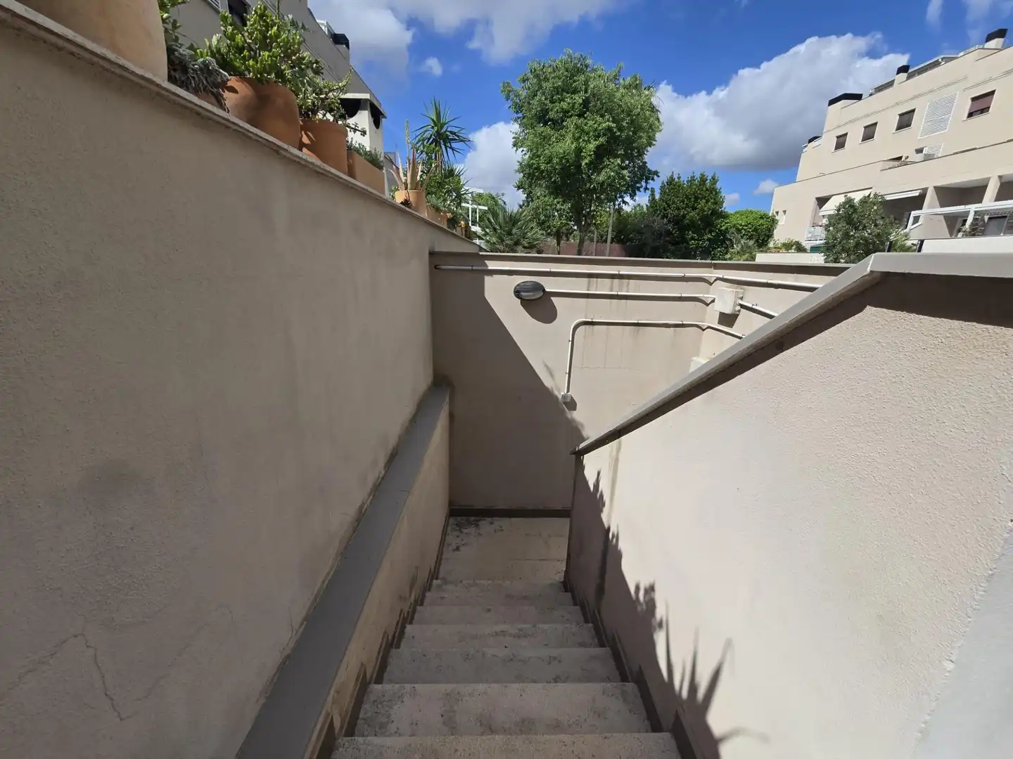 Vista exterior de Planta baja en venta en Inca con Aire acondicionado, Jardín privado y Terraza