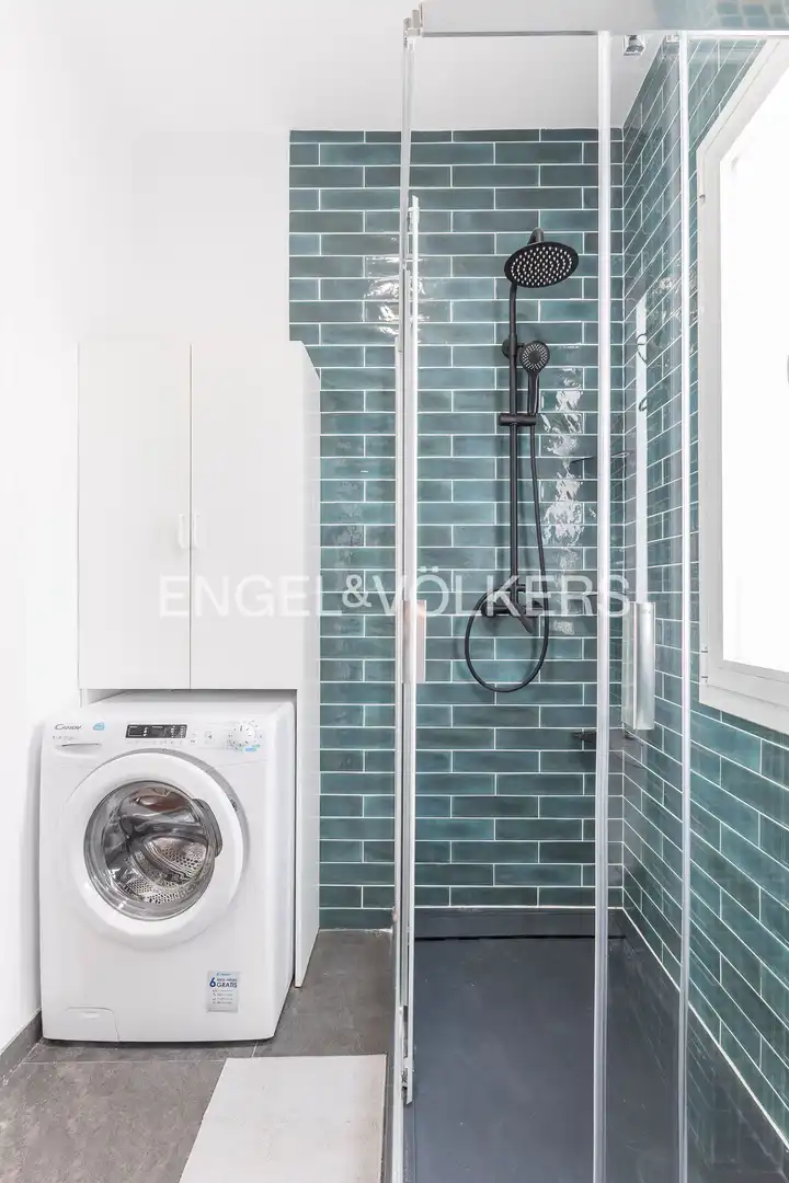 Baño de Piso de alquiler en Madrid con Aire acondicionado, Calefacción y Amueblado