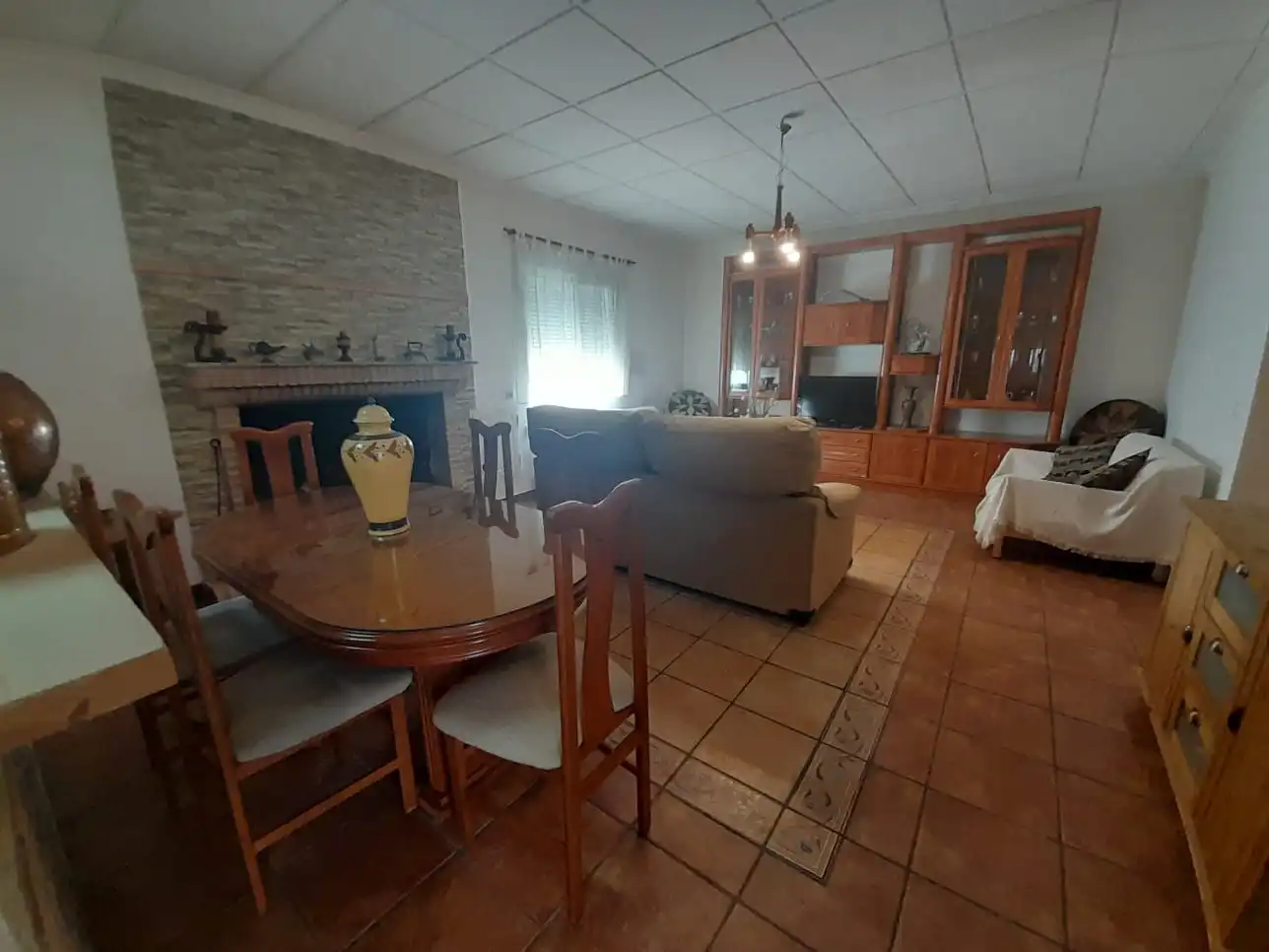Comedor de Finca rústica en venta en Almodóvar del Campo con Trastero, Piscina y Amueblado