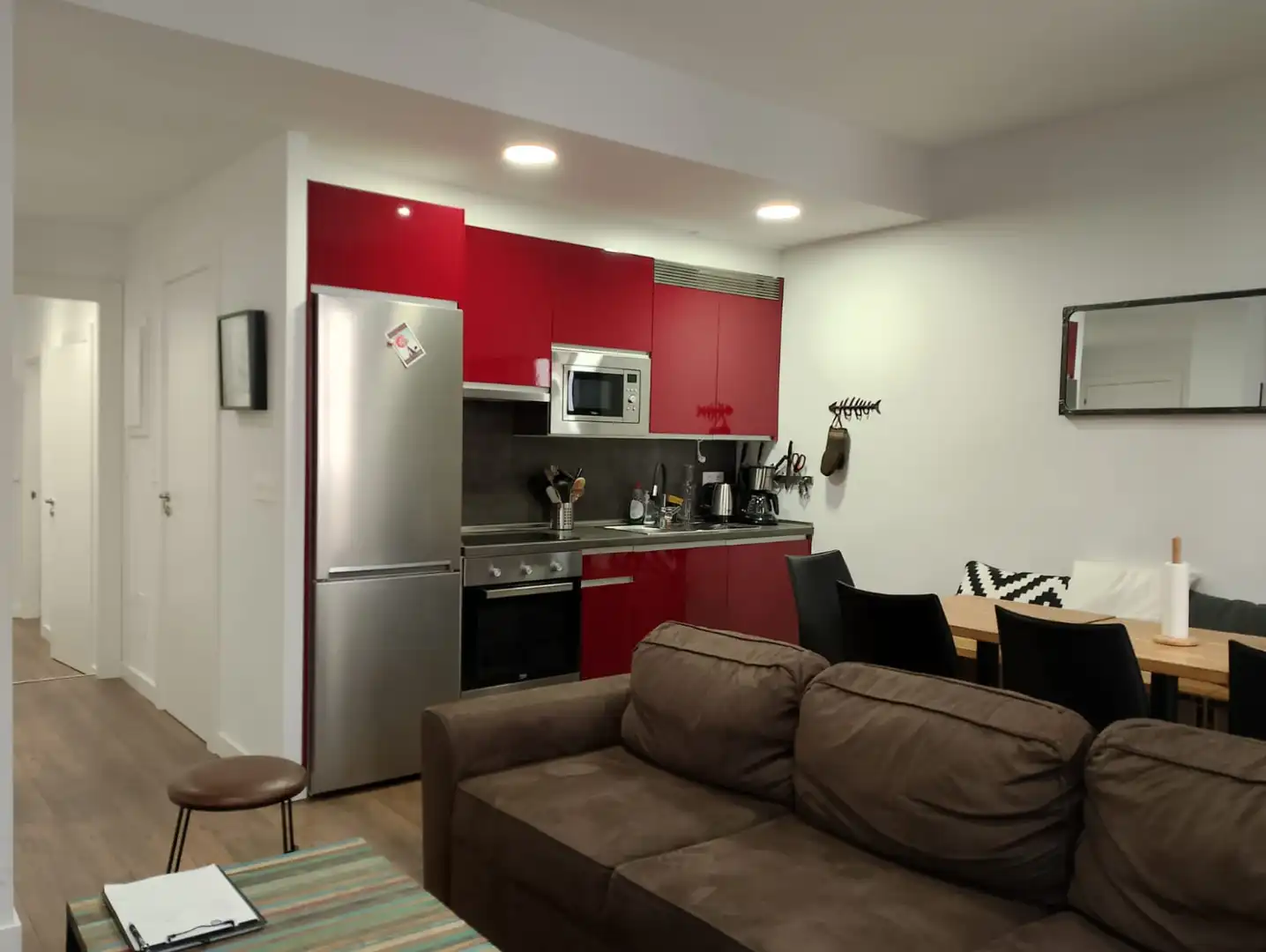 Cocina de Piso de alquiler en Donostia - San Sebastián  con Calefacción y Balcón