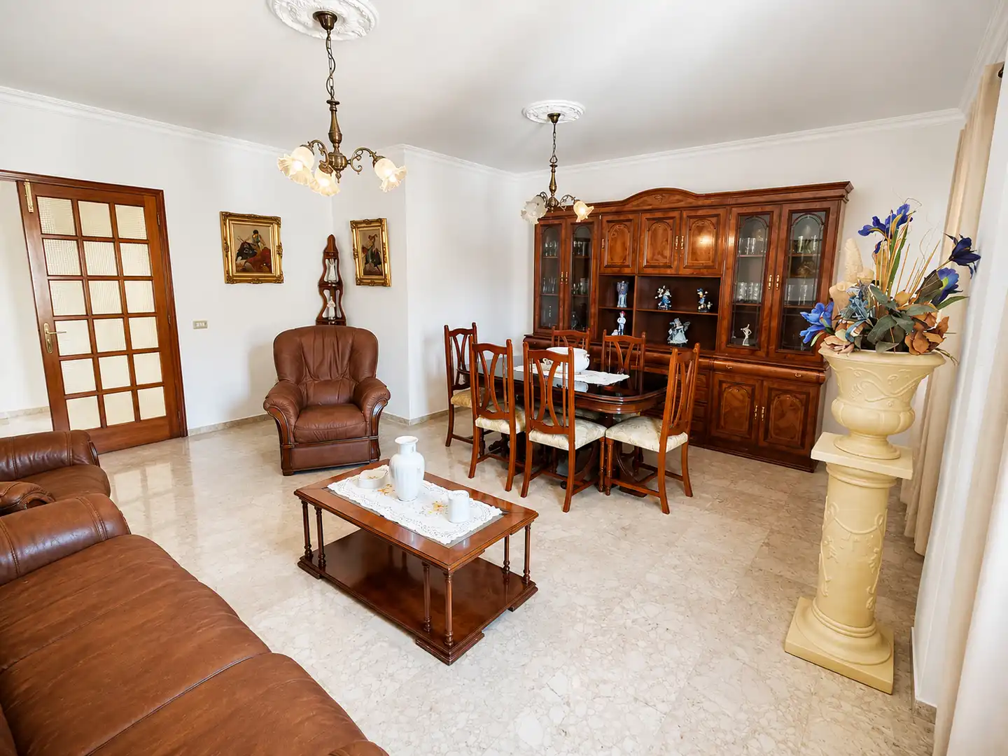 Dining room of Flat for sale in Icod de los Vinos  with Terrace, Furnished and Home automation
