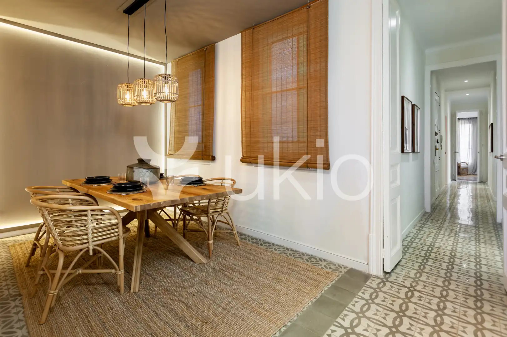 Mini appartamento con terrazza in affitto a Carrer de Villarroel, imagen 11