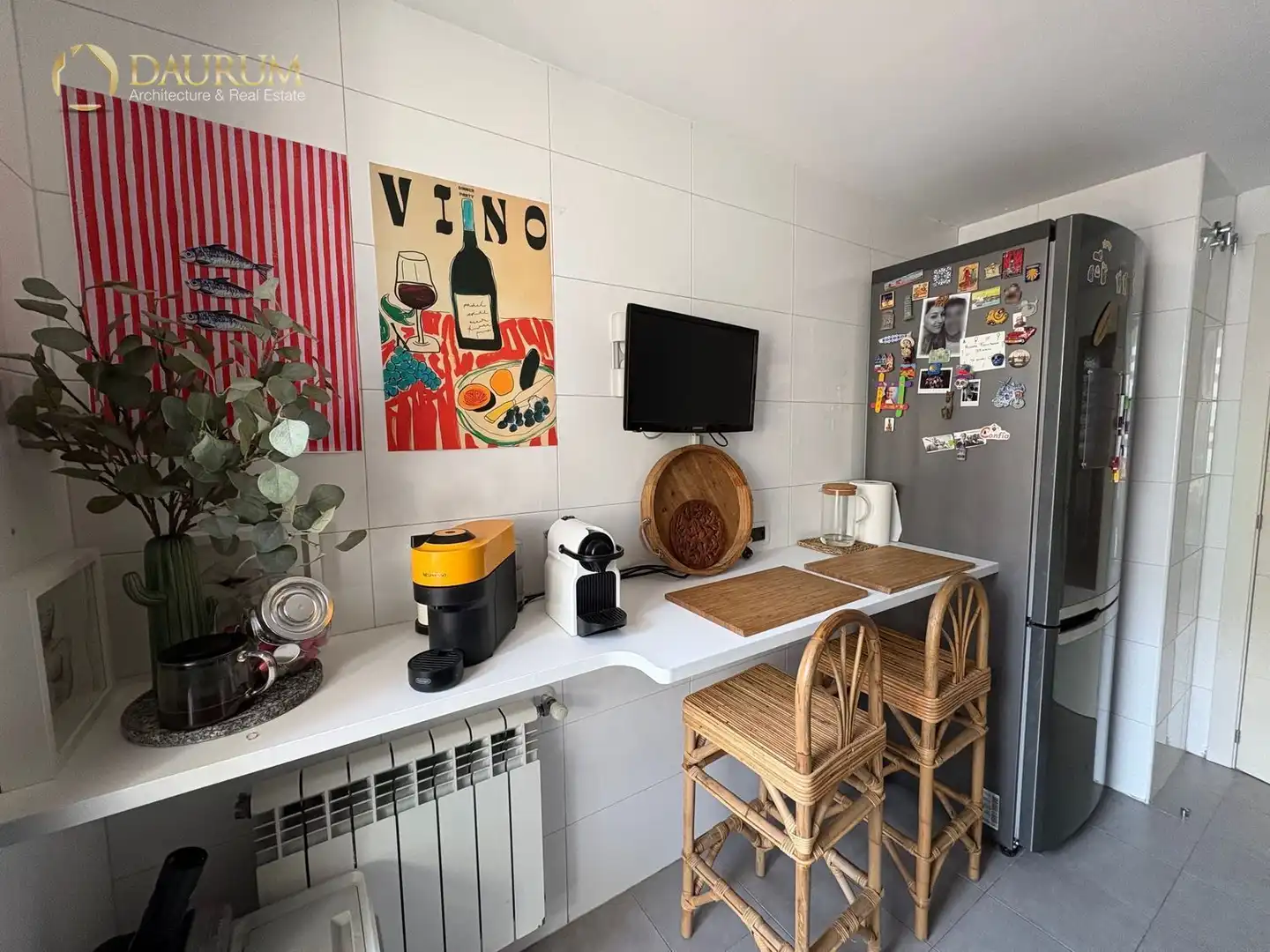 Küche von Wohnung zum Verkauf in Madrid mit Klimaanlage, Heizung und Abstellraum