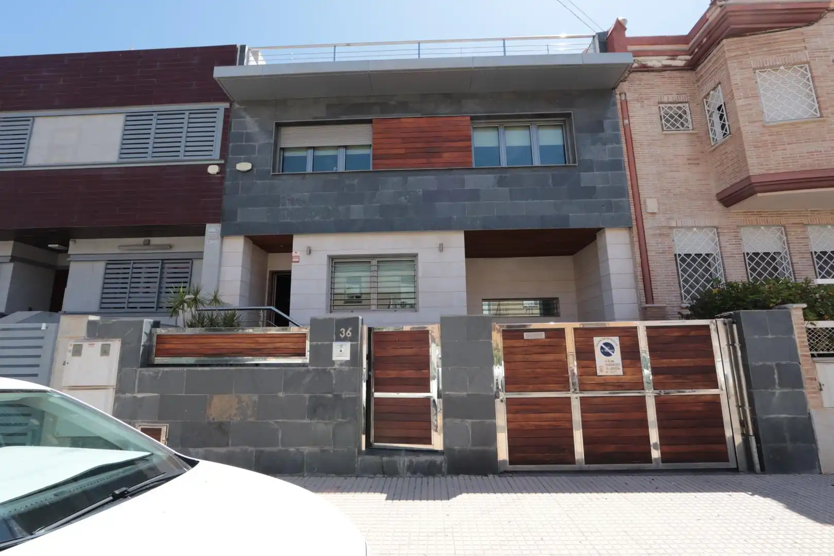 Exterior view of Detached homes for sale in Cartagena  with Air Conditioner, Heating and Terrace