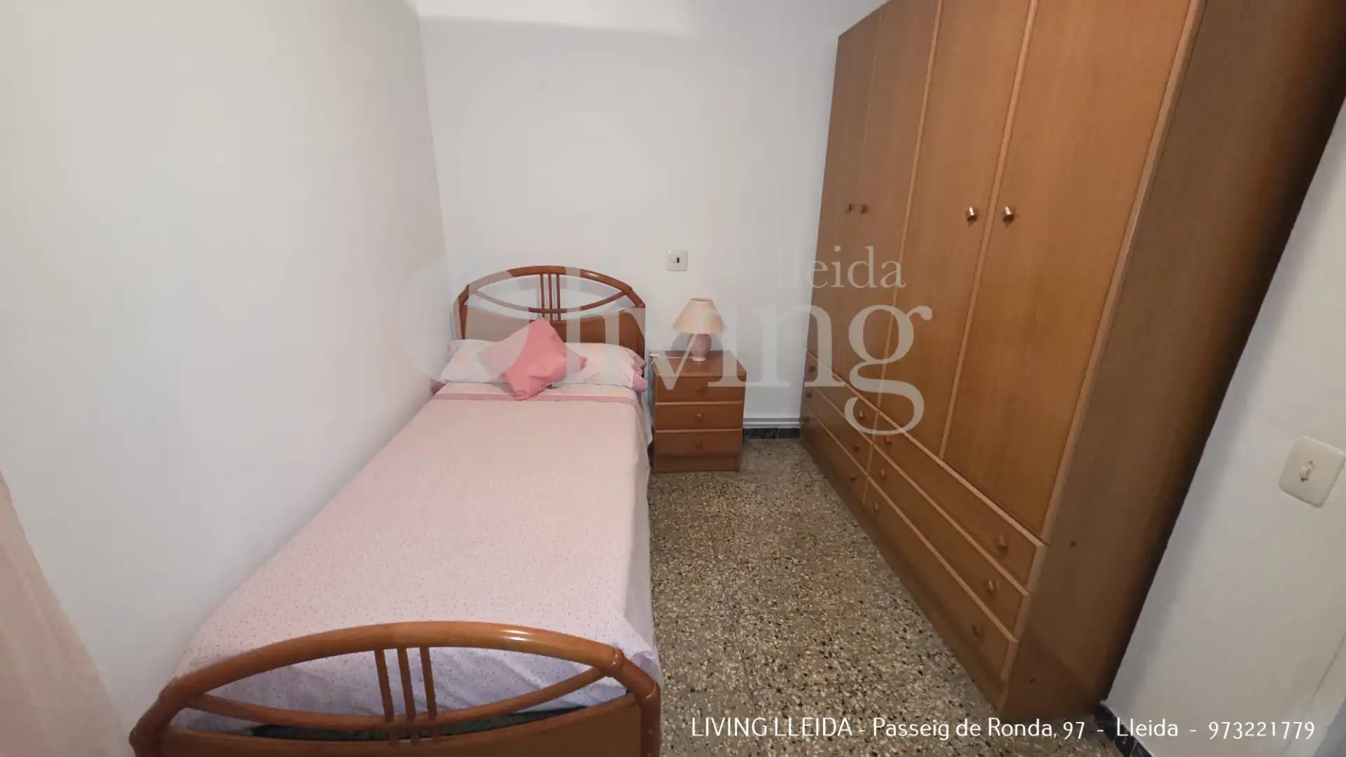 Bedroom of Flat for sale in Lleida  with Air Conditioner, Heating and Furnished