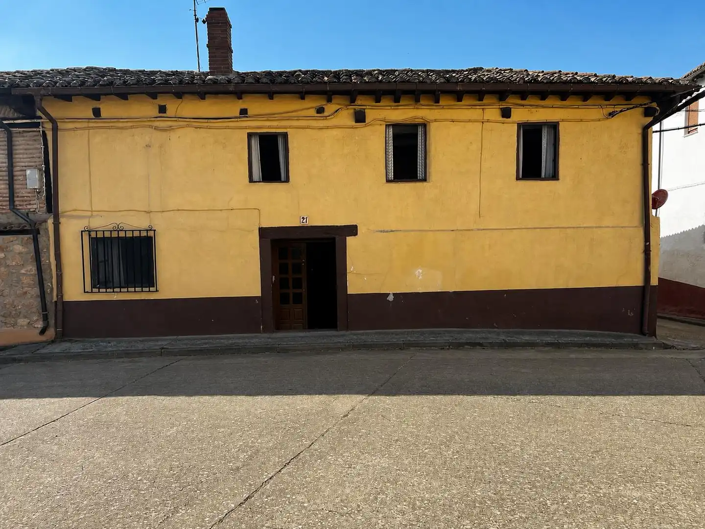 Vista exterior de Casa o chalet en venta en Prádanos de Ojeda con Calefacción y Amueblado