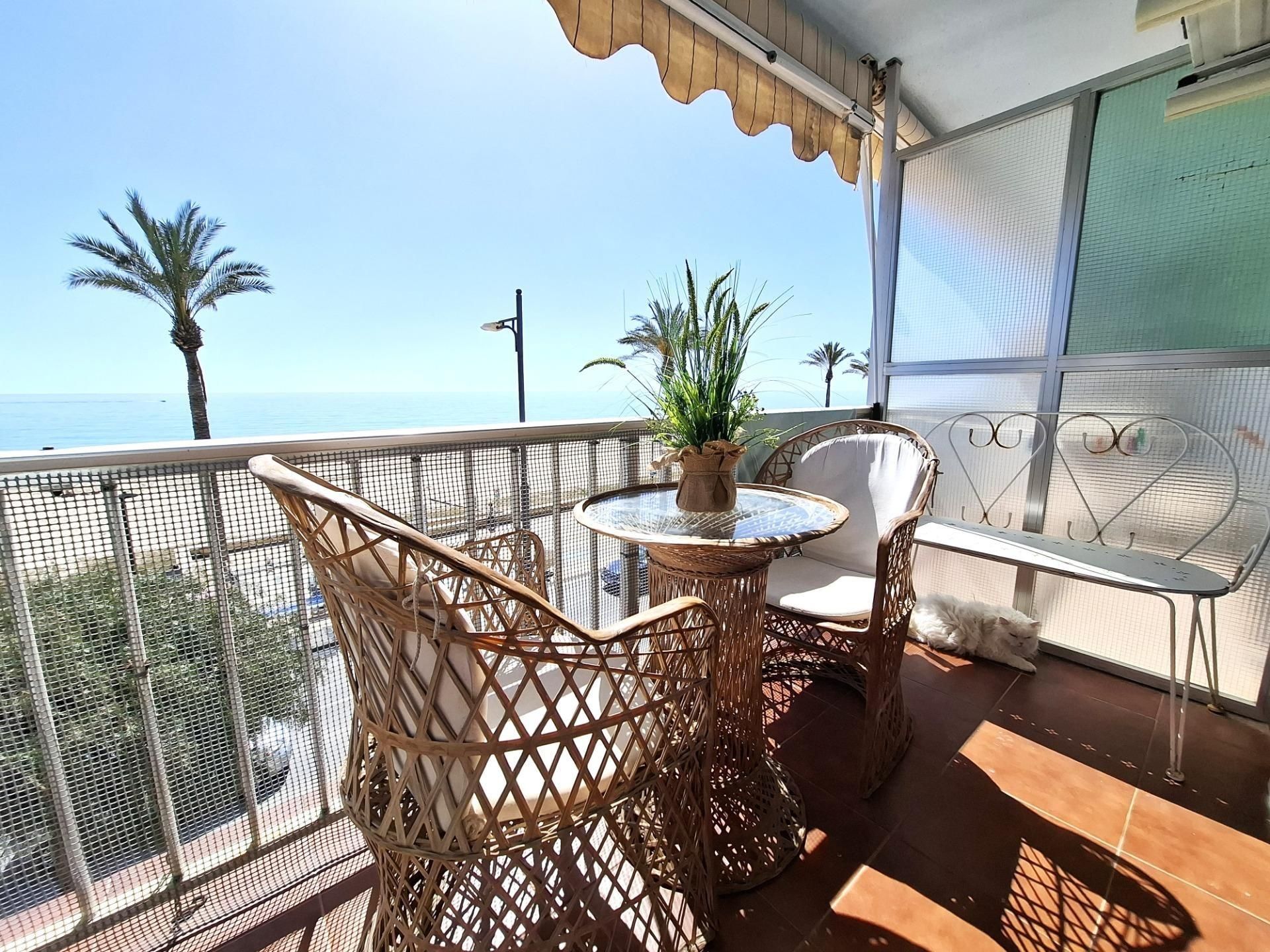Terrace of Flat for sale in El Campello  with Air Conditioner, Storage room and Balcony
