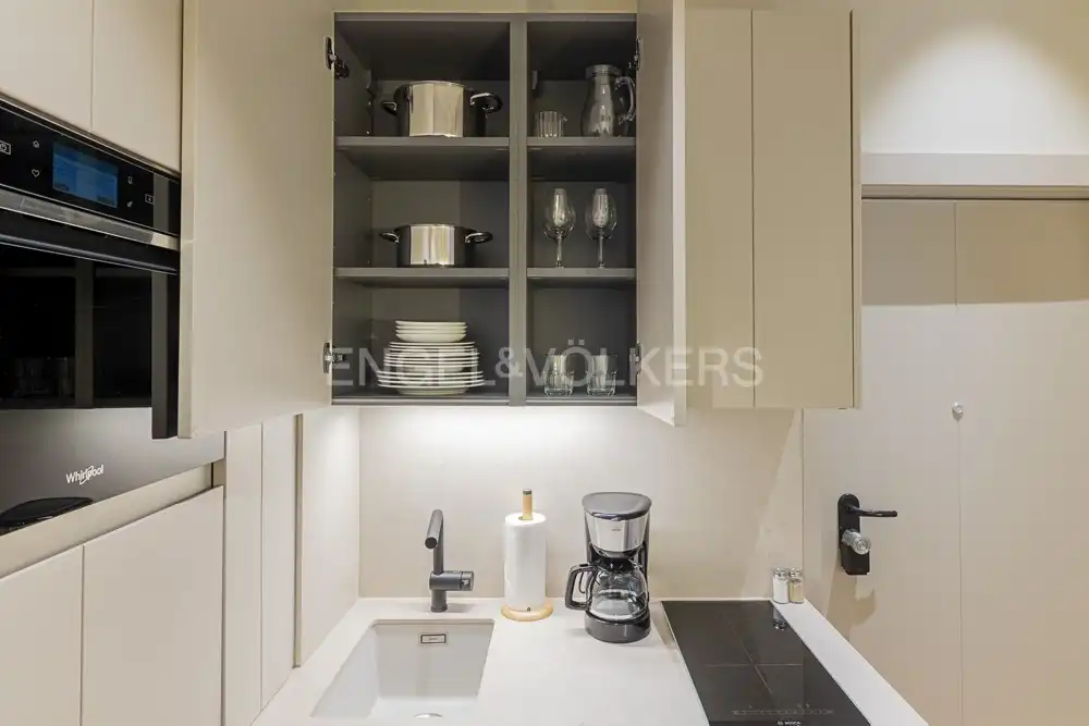 Cocina de Piso de alquiler en Madrid con Aire acondicionado, Calefacción y Amueblado