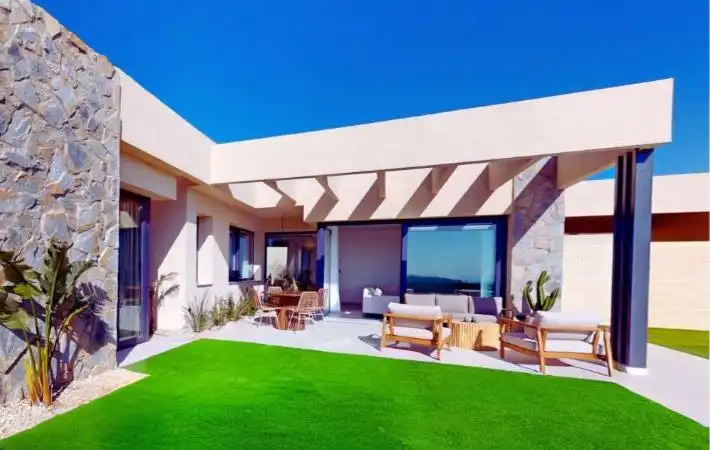 Terrassa de Casa o xalet en venda en Murcia amb Aire condicionat, Jardí privat i Terrassa