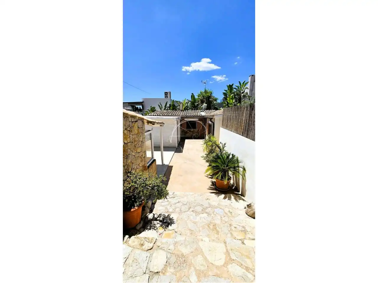 Exterior view of Houses for rent in  Palma de Mallorca  with Air Conditioner and Private garden