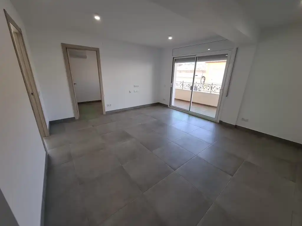 Sala de estar de Dúplex de alquiler en Malgrat de Mar con Lavadora y Balcón