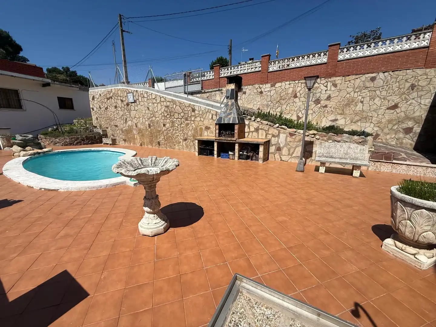 Piscina de Casa o xalet en venda en Vallgorguina amb Calefacció, Terrassa i Piscina