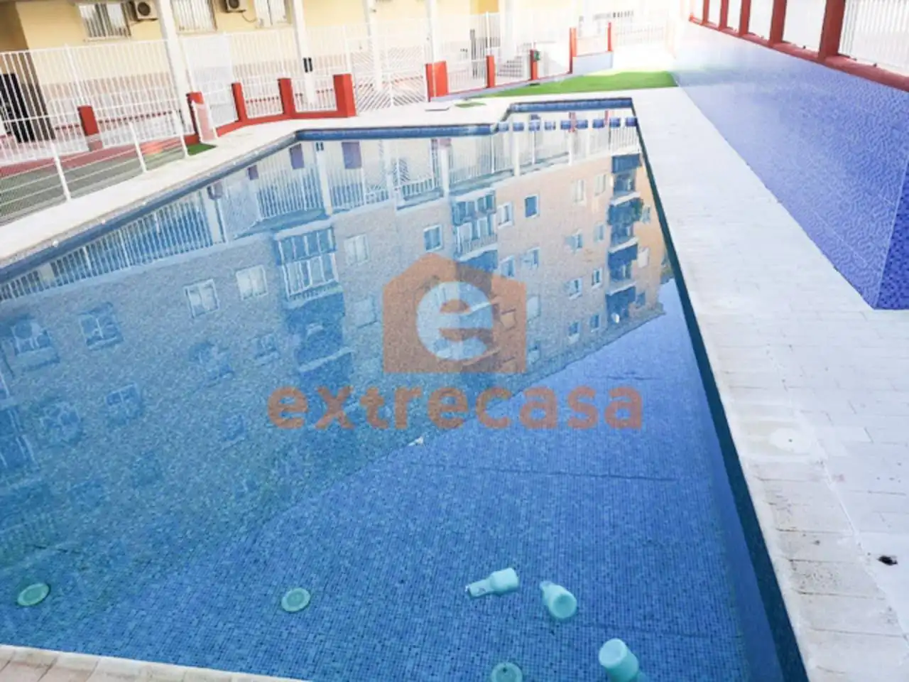 Piscina de Piso de alquiler en Badajoz con Aire acondicionado, Amueblado y Balcón
