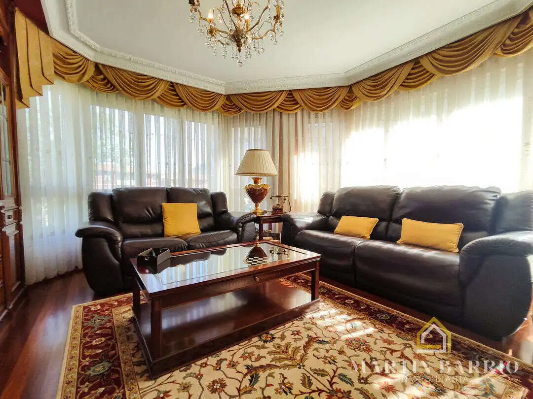 Wohnzimmer von Wohnung zum Verkauf in Muskiz mit Heizung, Privatgarten und Terrasse