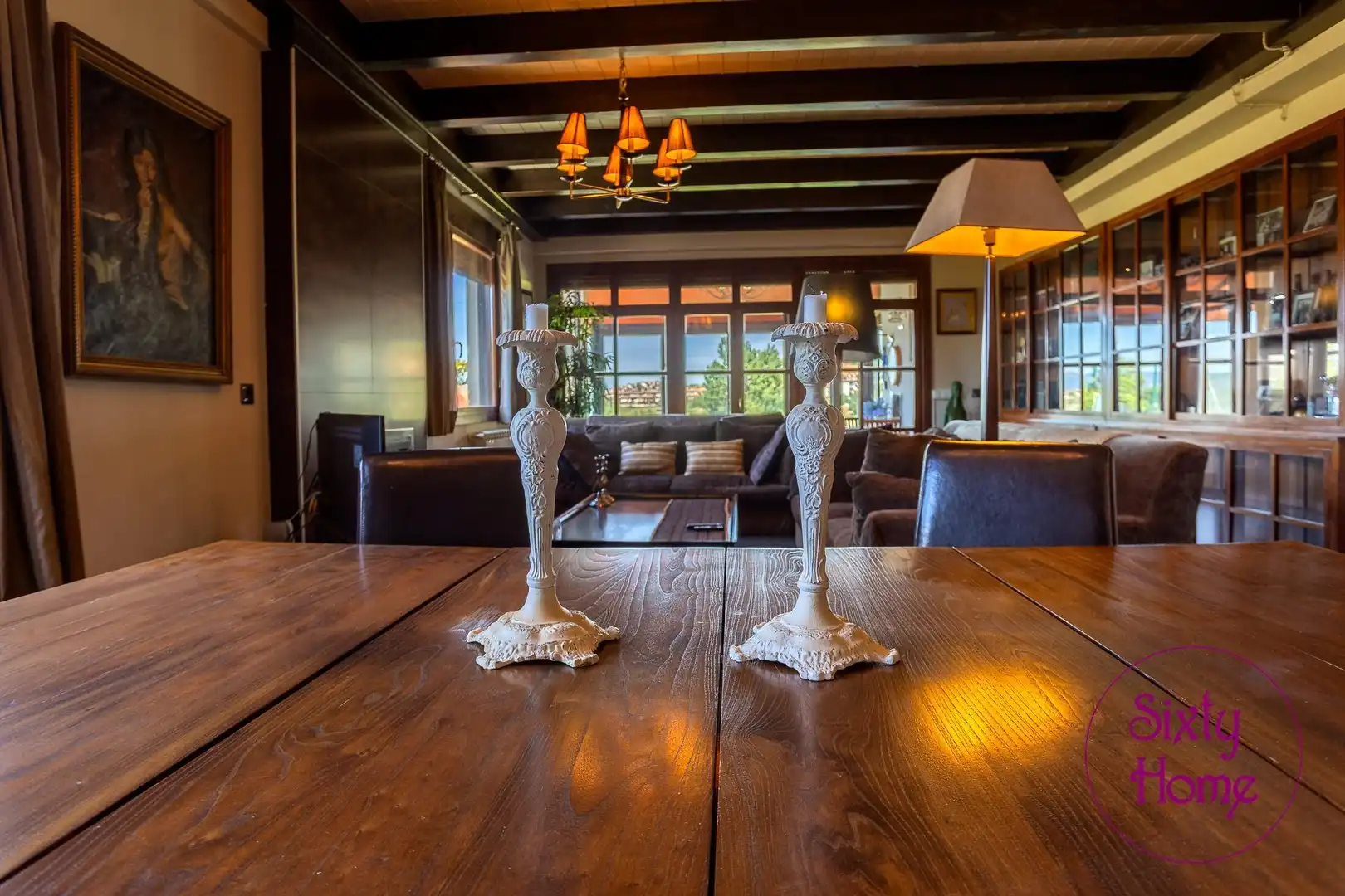 Comedor de Casa o chalet en venta en Jaca con Calefacción, Jardín privado y Parquet