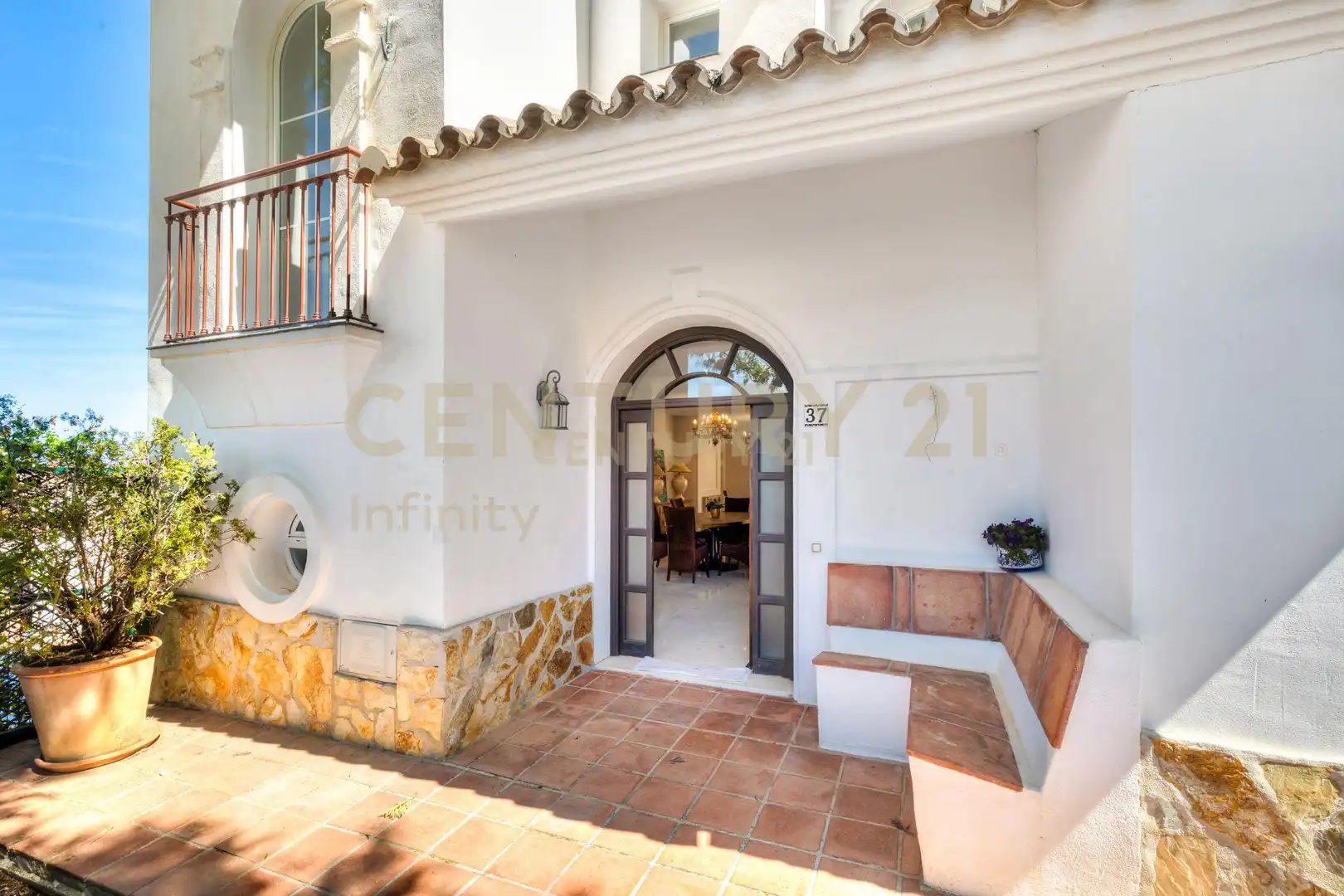 Vista exterior de Apartamento en venta en Mijas con Aire acondicionado, Jardín privado y Piscina