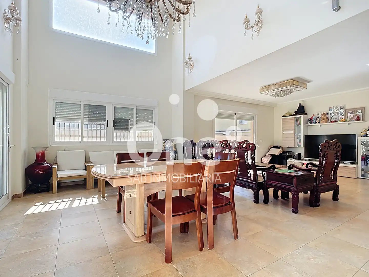 Comedor de Casa o chalet en venta en L'Eliana con Aire acondicionado, Jardín privado y Terraza