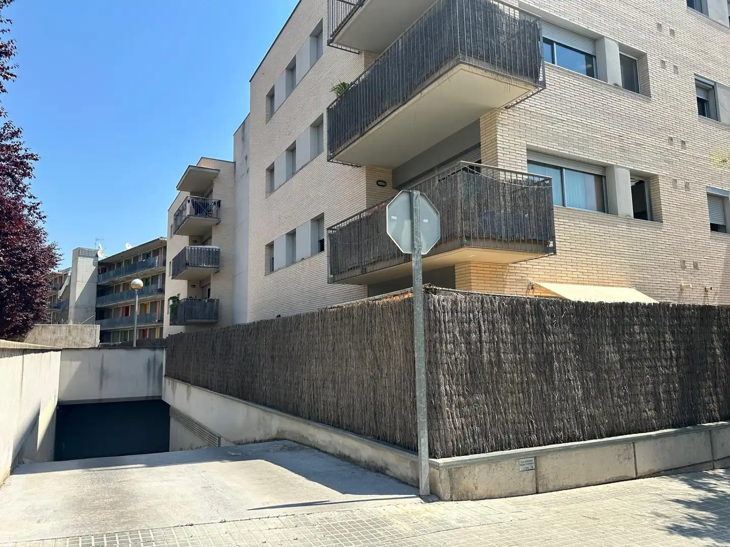 Vista exterior de Garaje en venta en Manresa