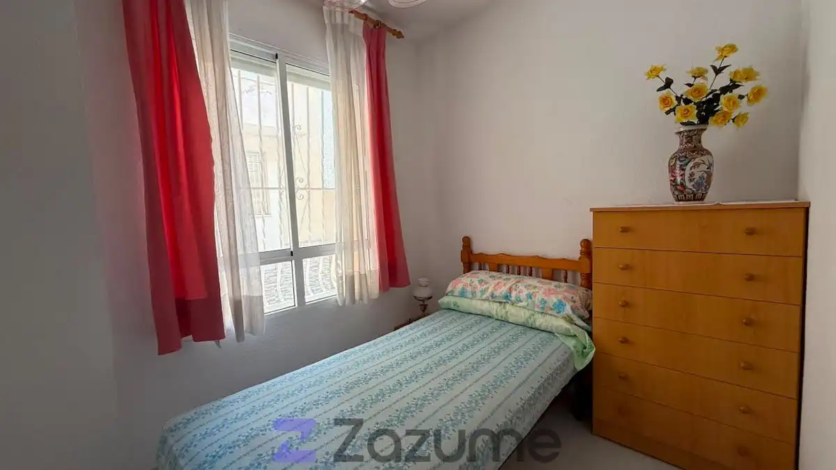 Schlafzimmer von Wohnung zur Miete in Cartagena mit Klimaanlage, Terrasse und Abstellraum