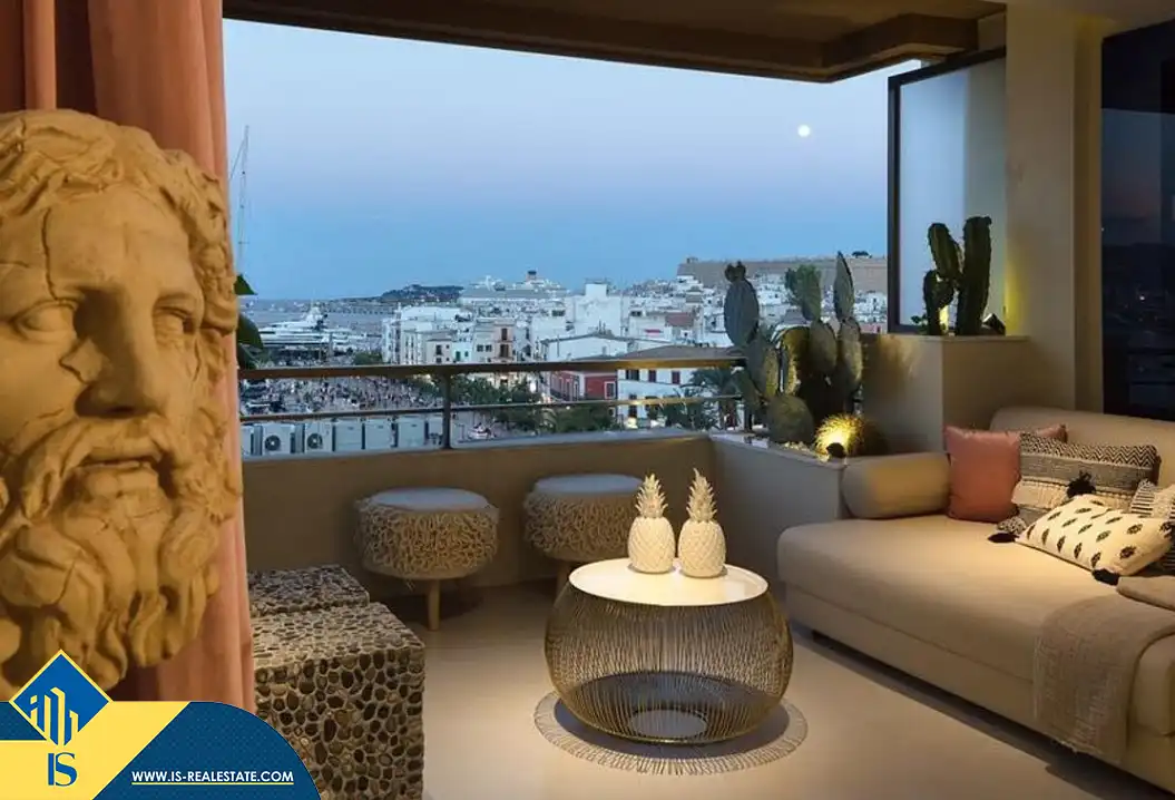 Terrassa de Àtic en venda en Eivissa amb Terrassa, Moblat i Balcó