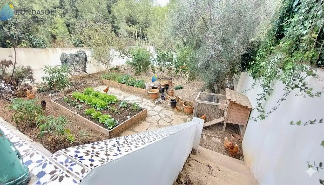Garden of Houses for sale in Cartagena  with Private garden, Terrace and Swimming Pool