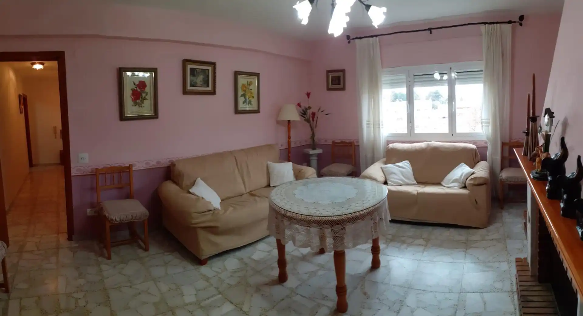 Wohnzimmer von Wohnung zum Verkauf in Serón
