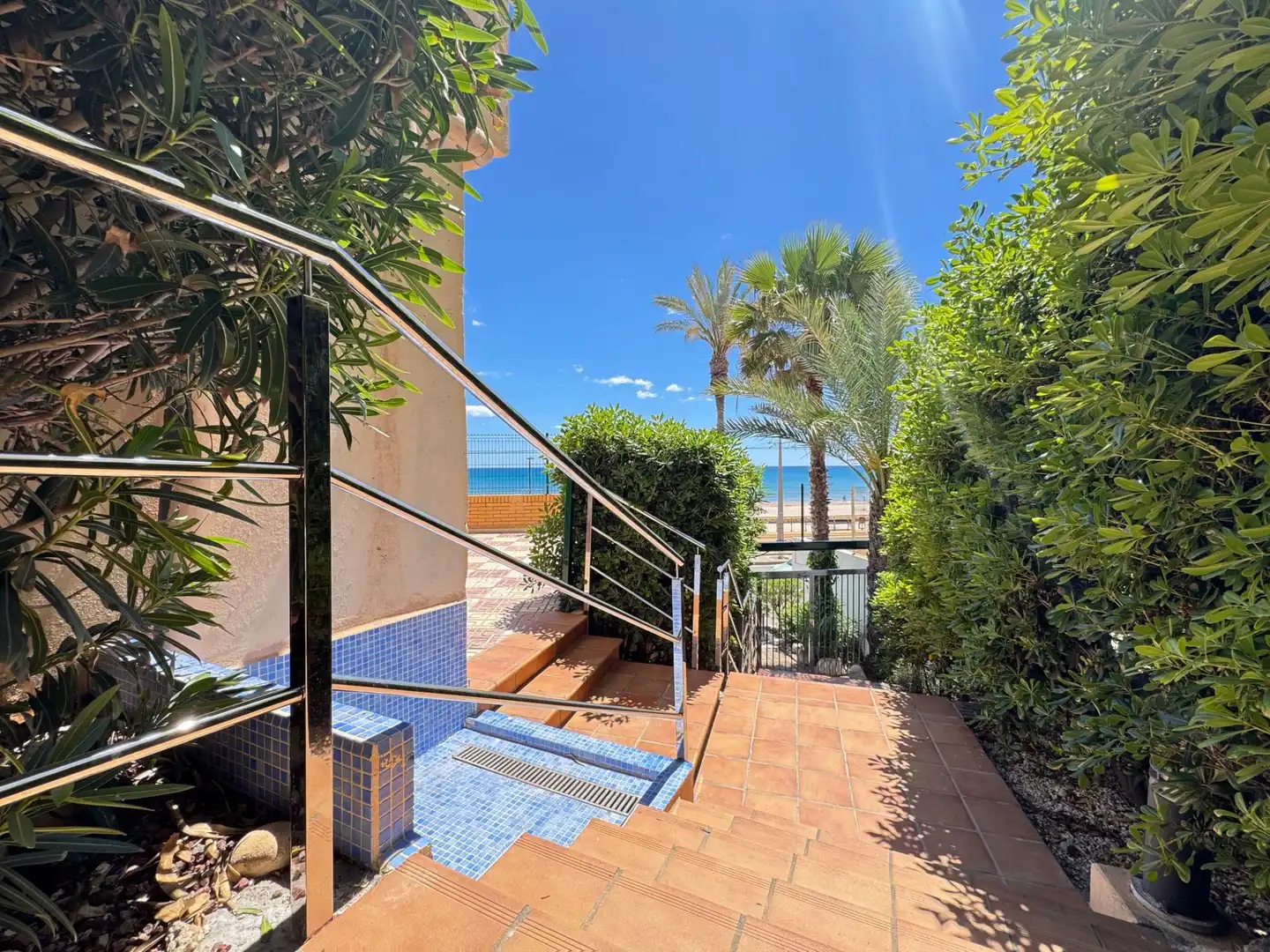 Terrace of Ground floor for sale in El Campello  with Air Conditioner, Private garden and Community pool